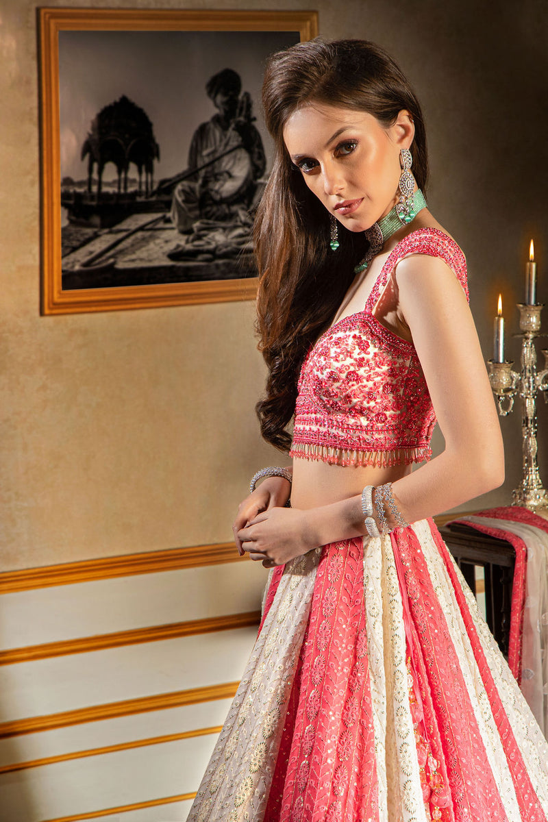 Beautiful Chicken embroidered skirt with hand embroidered top