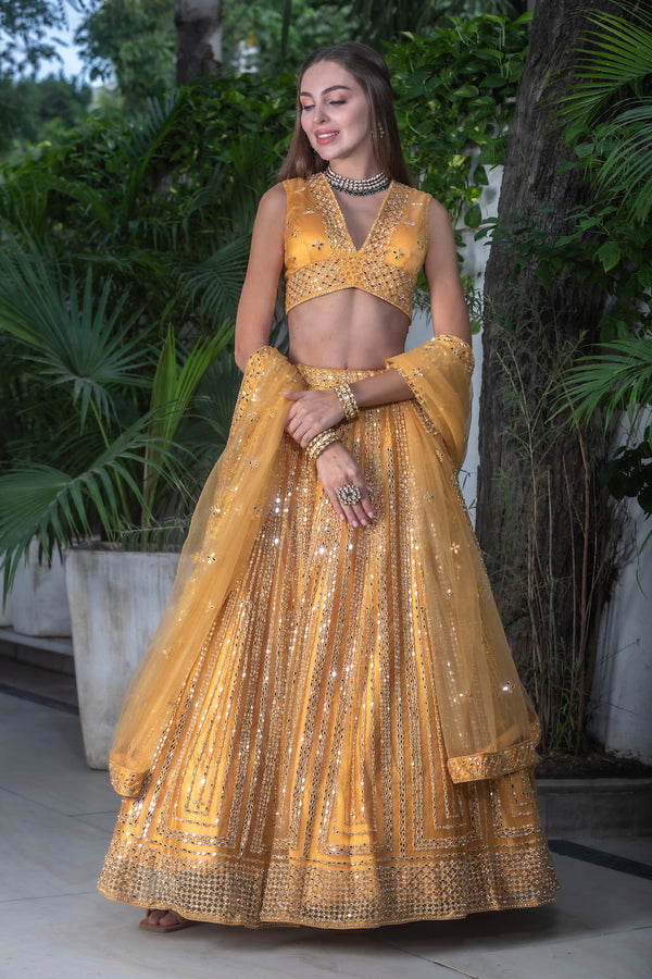 Yellow Lehenga