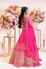 Bridal Fushia Pink Outfit