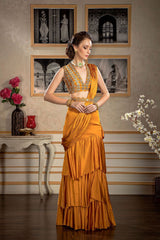 Stitched Drape Saree