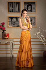 Stitched Drape Saree