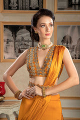 Stitched Drape Saree