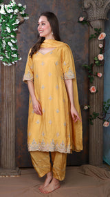 Musturd Yellow Suit