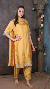 Musturd Yellow Suit