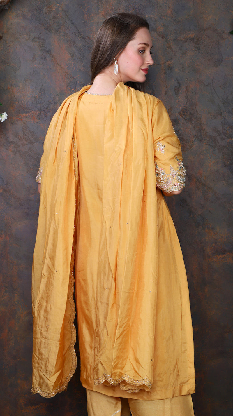 Musturd Yellow Suit