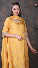 Musturd Yellow Suit
